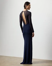 Brynn Jersey Evening Dress
