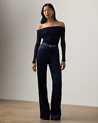Noreen Jersey Off-the-Shoulder Top