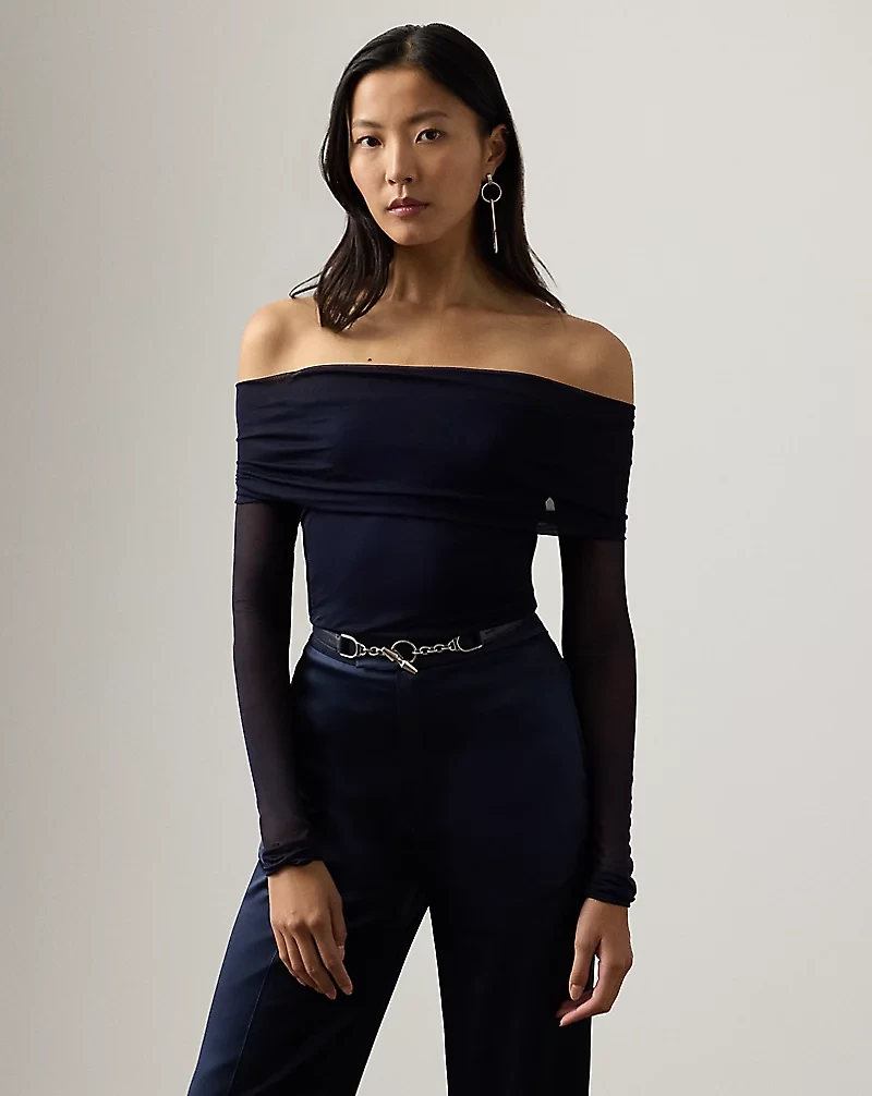 Noreen Jersey Off-the-Shoulder Top