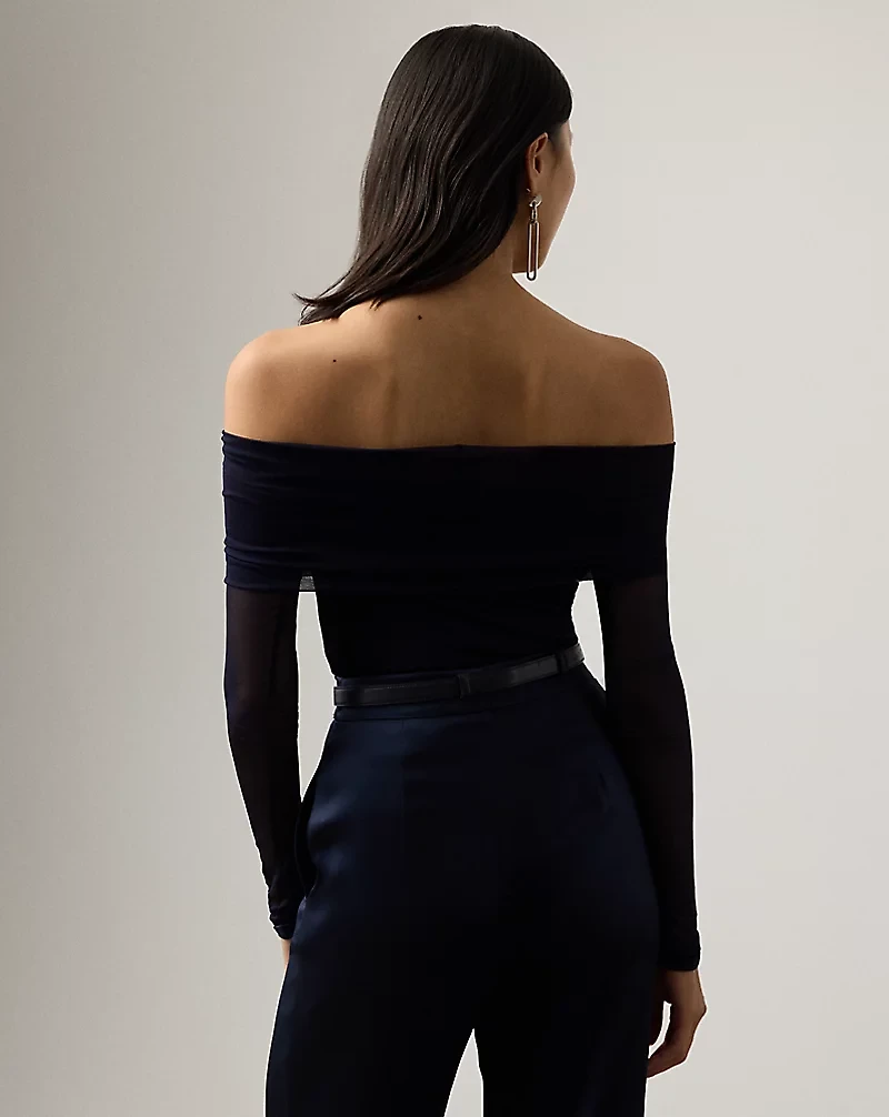 Noreen Jersey Off-the-Shoulder Top