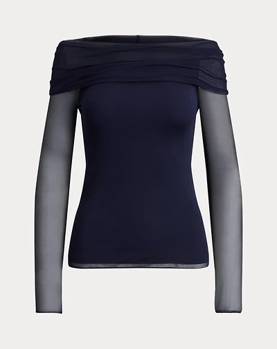 Noreen Jersey Off-the-Shoulder Top