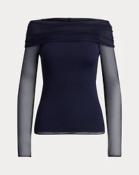 Noreen Jersey Off-the-Shoulder Top