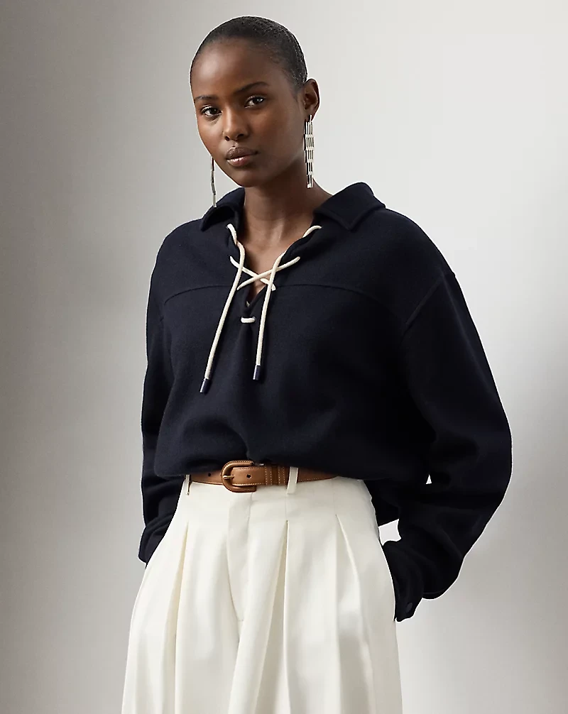 Tyrus Felted Cashmere Jersey Sweatshirt