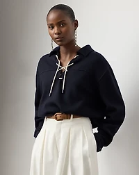 Tyrus Felted Cashmere Jersey Sweatshirt