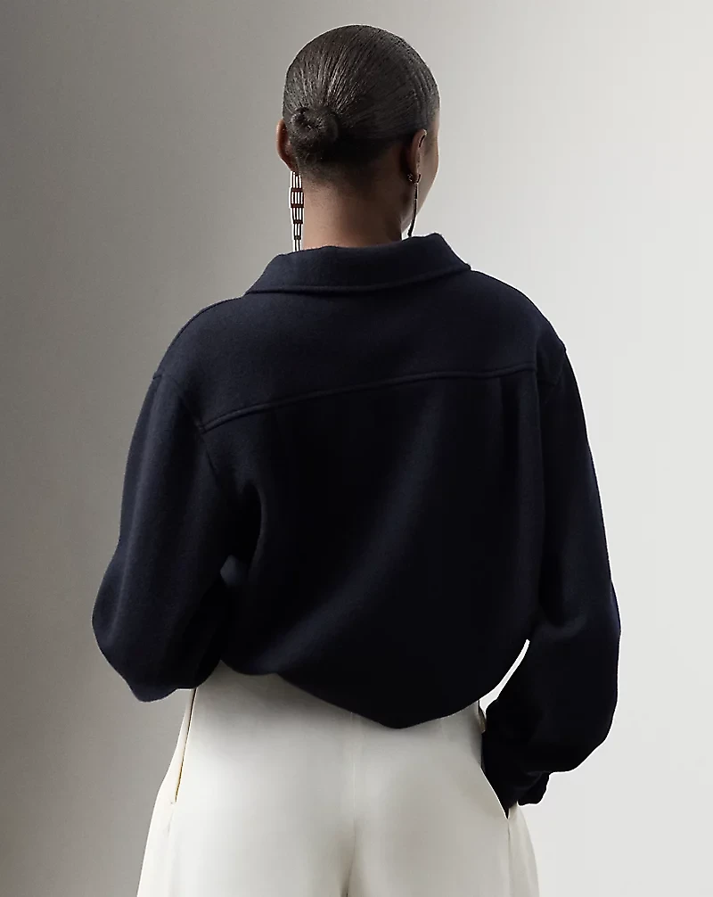 Tyrus Felted Cashmere Jersey Sweatshirt