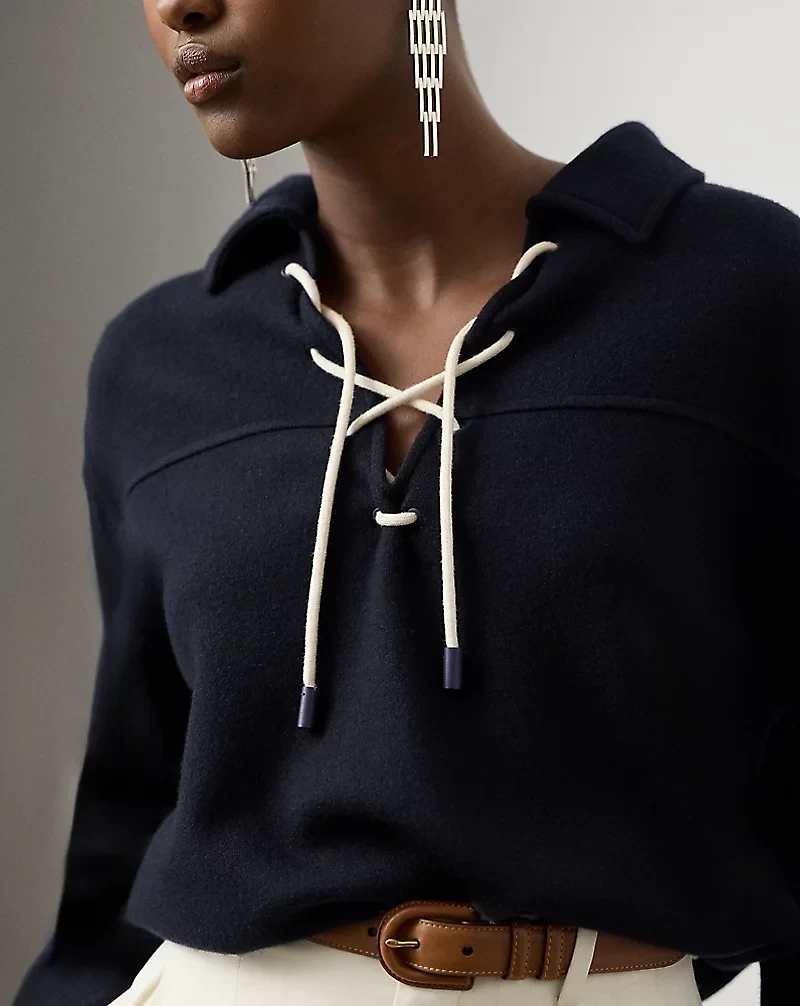 Tyrus Felted Cashmere Jersey Sweatshirt