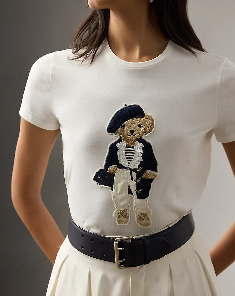 Pre-Spring Polo Bear Cotton Tee