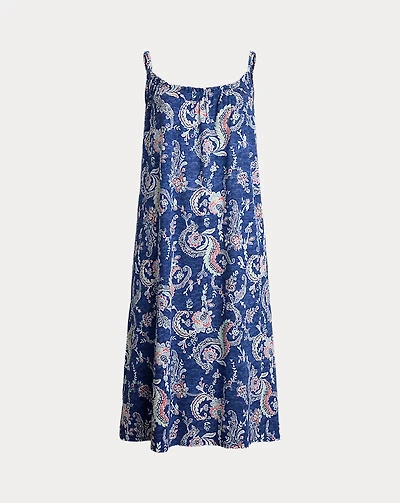 Paisley Double-Strap Ballet Nightgown