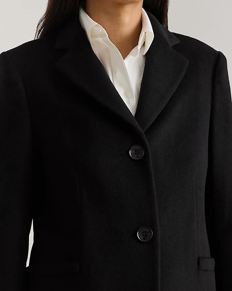 Wool-Blend Coat