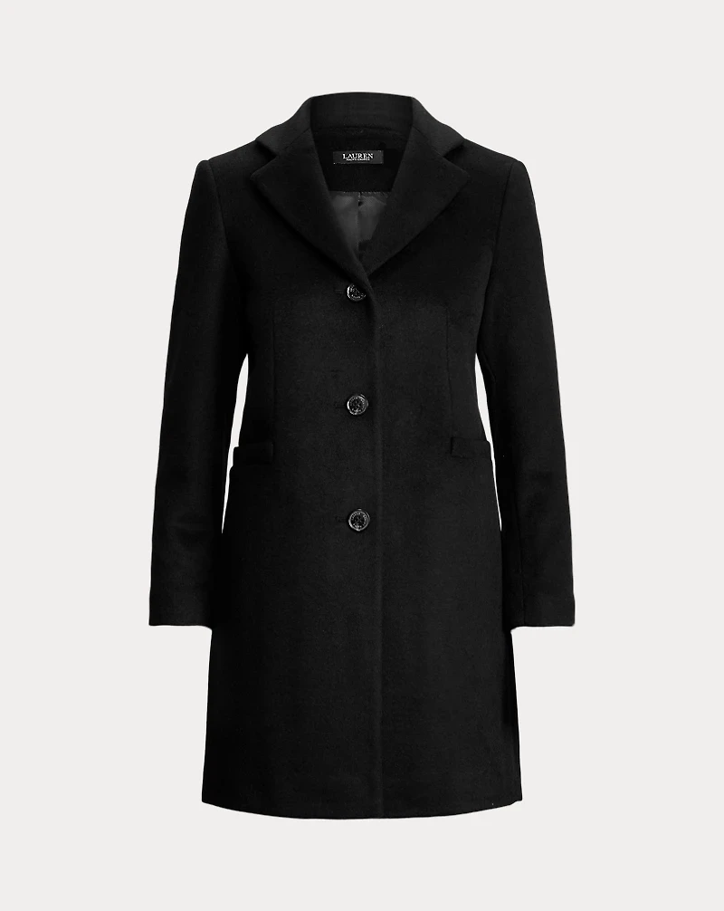 Wool-Blend Coat