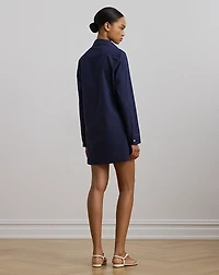 Cotton Voile Camp Shirt Cover-Up