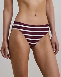 Striped Hipster Bikini Bottom