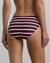 Striped Hipster Bikini Bottom
