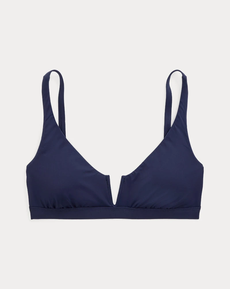 V-Cutout Bikini Top