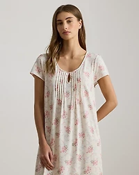 Floral Jersey Ballet Nightgown
