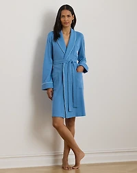 Quilted Shawl-Collar Robe