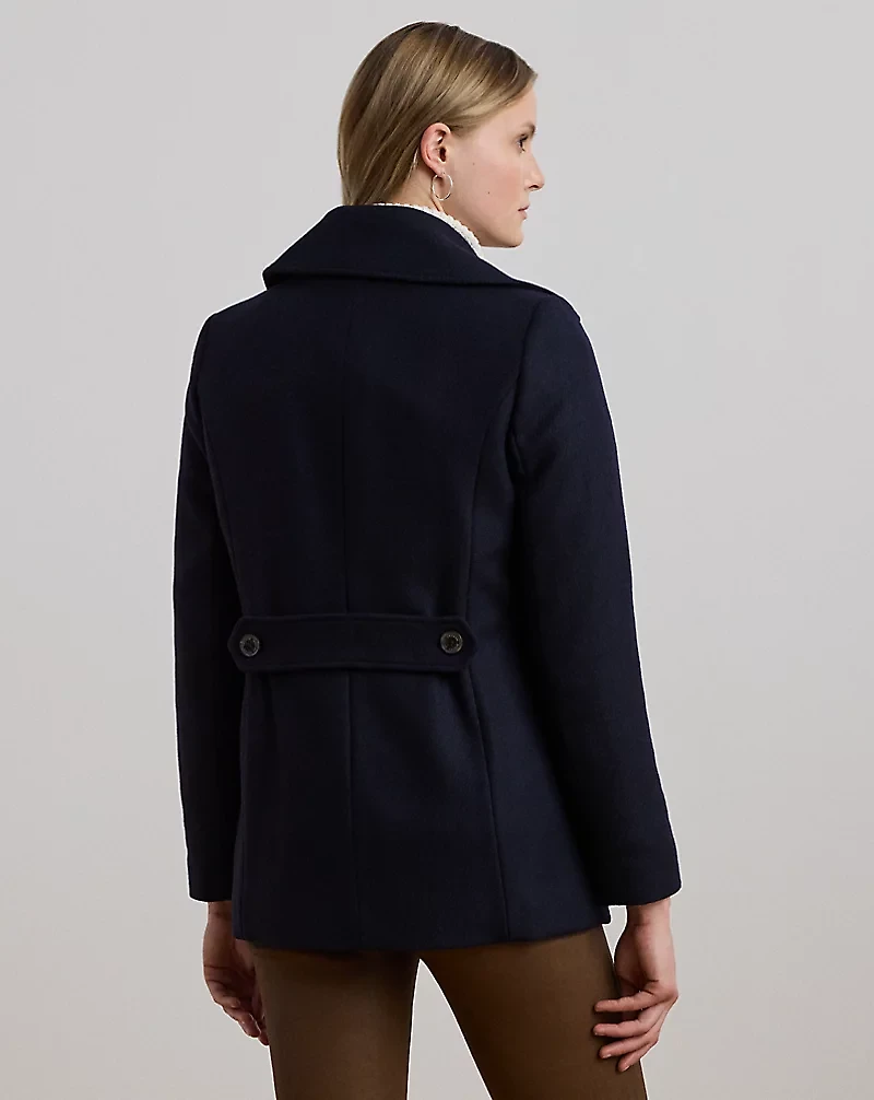 Wool-Blend Peacoat