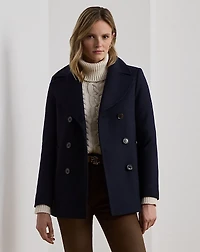Wool-Blend Peacoat