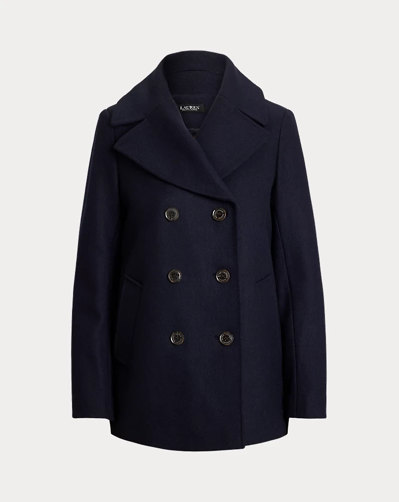 Wool-Blend Peacoat