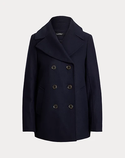 Wool-Blend Peacoat
