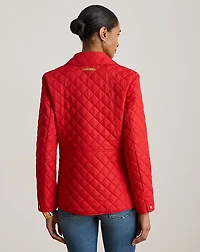 Diamond-Quilted Jacket