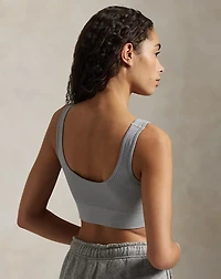 Logo Scoop Cropped Tank