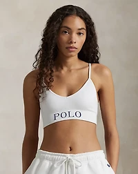 Logo V-Neck Bralette
