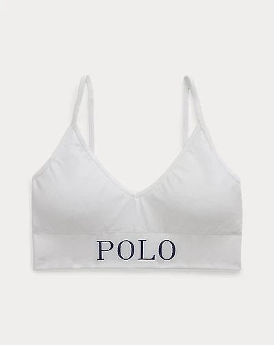 Logo V-Neck Bralette