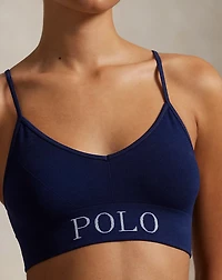Logo V-Neck Bralette