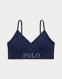 Logo V-Neck Bralette