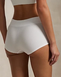 Logo Mid-Rise Shortie