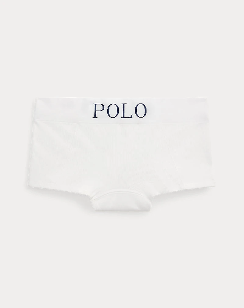 Logo Mid-Rise Shortie