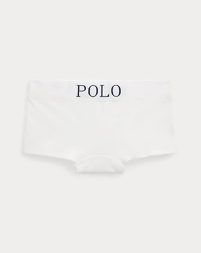 Logo Mid-Rise Shortie