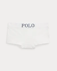 Logo Mid-Rise Shortie