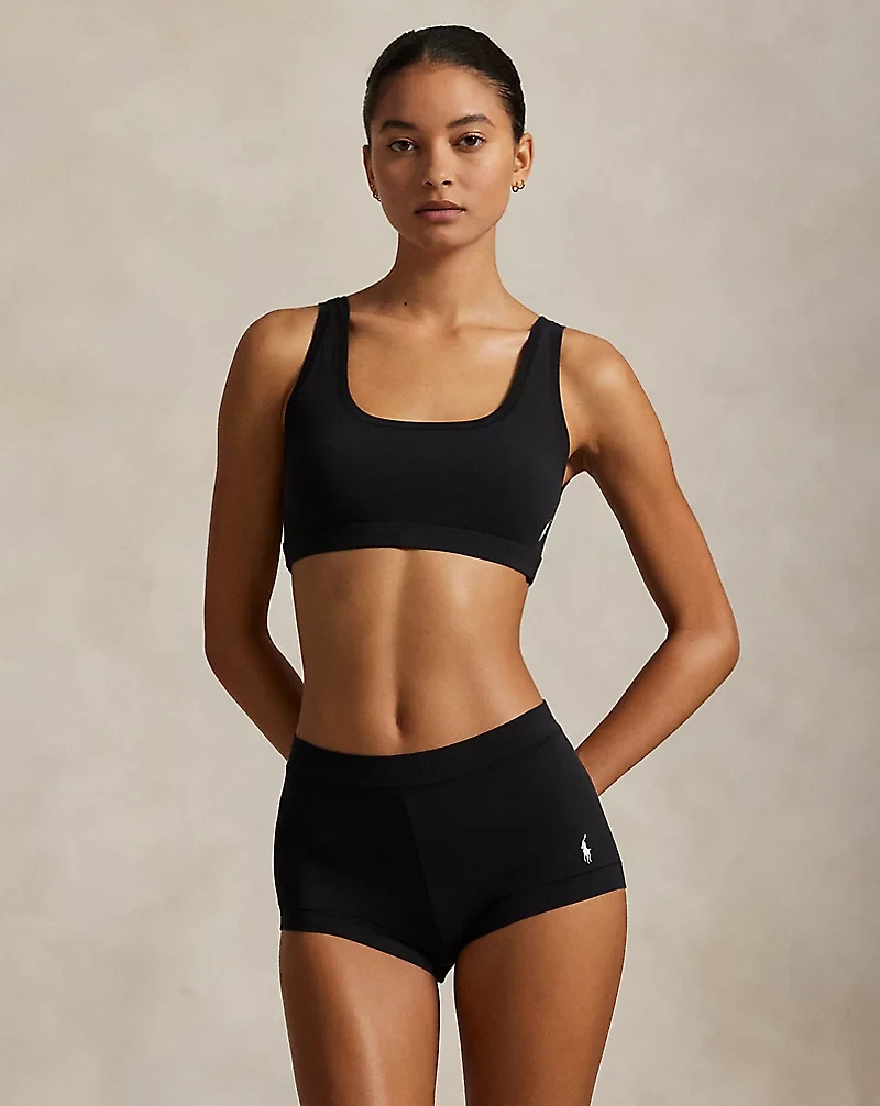 Stretch-Cotton Short