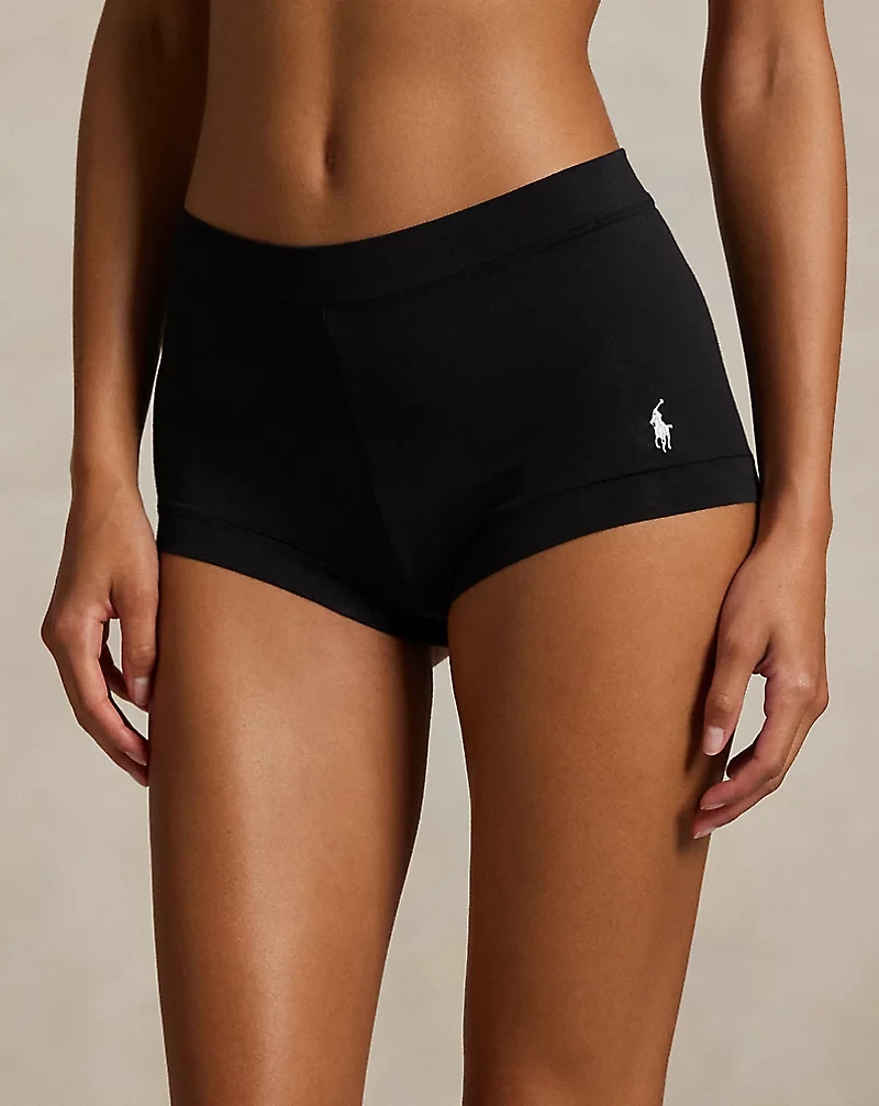 Stretch-Cotton Short