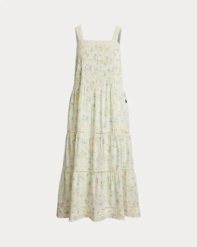 Floral Cotton Voile Nightgown