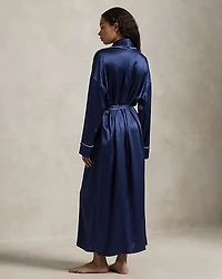 Silk-Blend Bathrobe