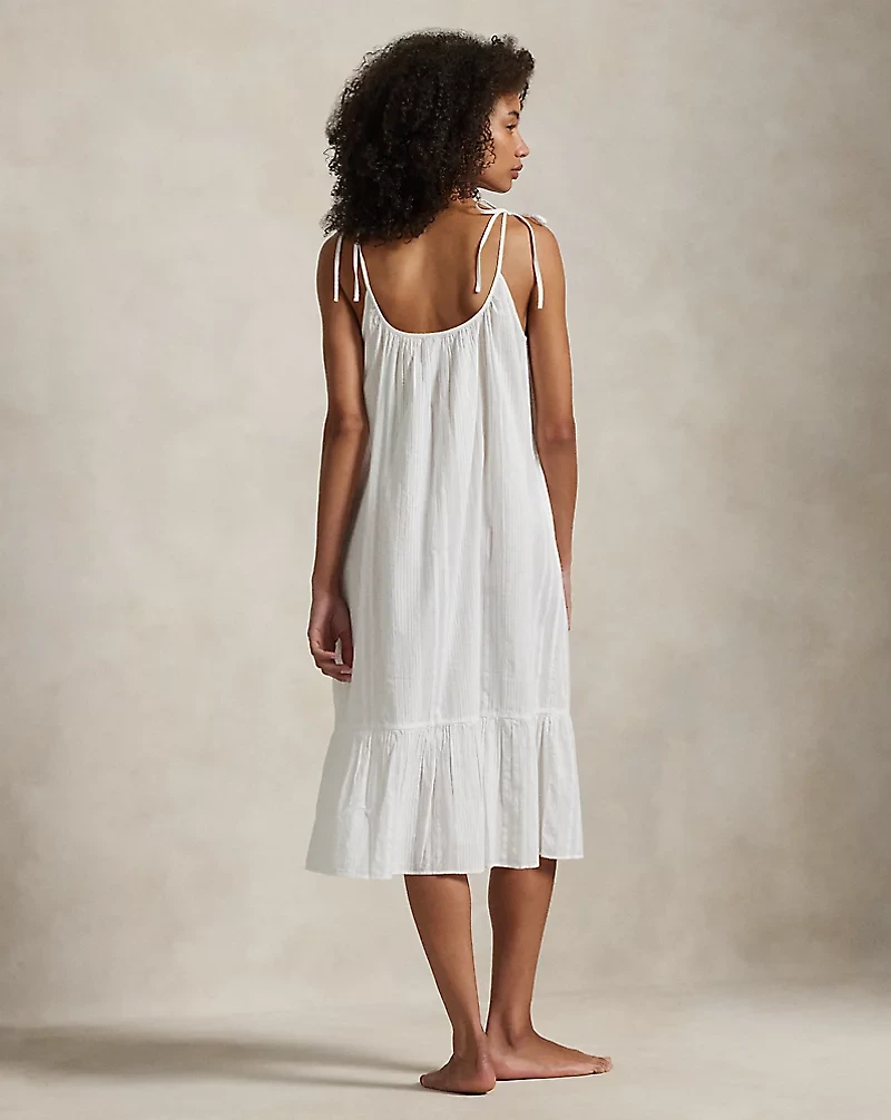 Cotton Poplin Nightgown