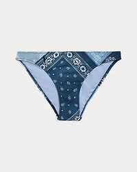 Bandanna-Print Hipster Bikini Bottom