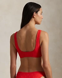 Polo Pony Scoopneck Bikini Top