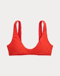 Polo Pony Scoopneck Bikini Top