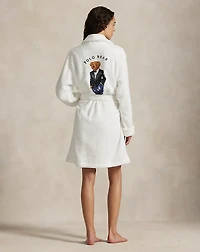 Plaid Cotton Flannel Robe