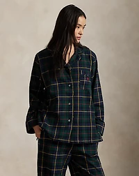 Plaid Cotton Sleep Shirt
