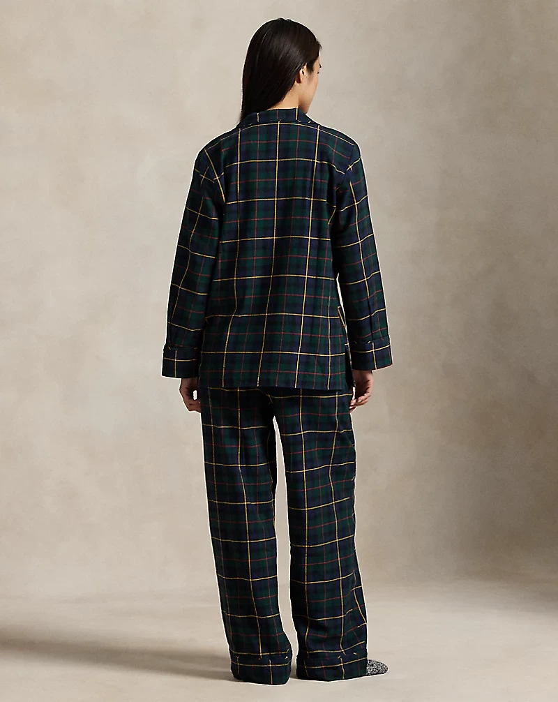 Plaid Cotton Sleep Shirt