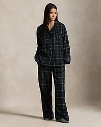 Plaid Cotton Sleep Shirt