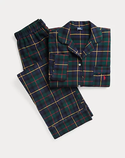 Plaid Cotton Sleep Shirt