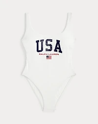 USA One-Piece Swimsuit