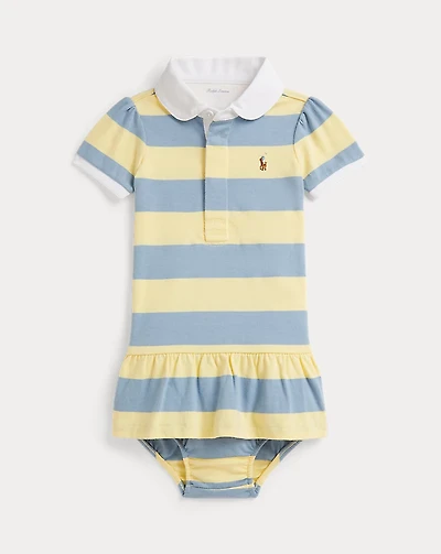 Striped Rugby Dress & Bloomer