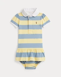 Striped Rugby Dress & Bloomer